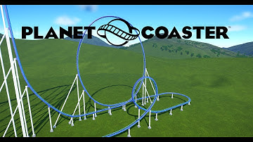Planet Coaster - Alpha 1 - Massive Vertical Loop Tutorial