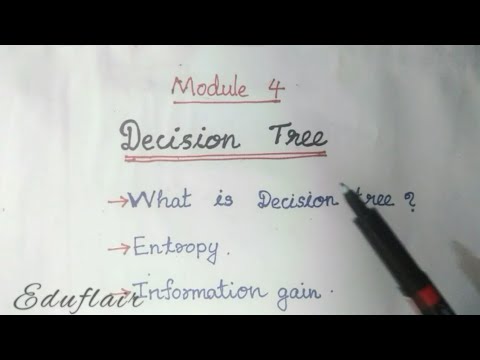 Decision tree - Entropy and Information gain with Example - YouTube