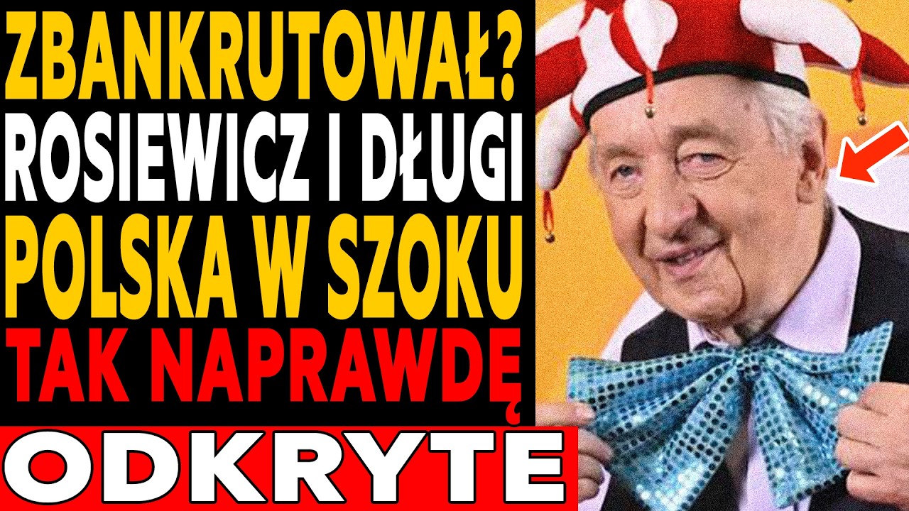 SZOK! Andrzej Rosiewicz: Co Naprawdę odkrył komornik? Tajemnica wyszła na jaw...