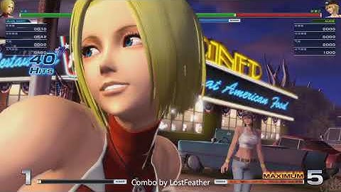KOF XIV - Blue Mary Combo x4