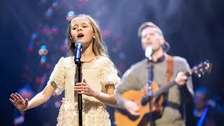 Noel - Lauren Daigle and Chris Tomlin \/\/ Performed LIVE by 10-year-Old Claire Crosby and Dad