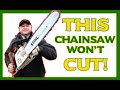 Fixing a chainsaw that wont cut properly step by step repair with donyboy73