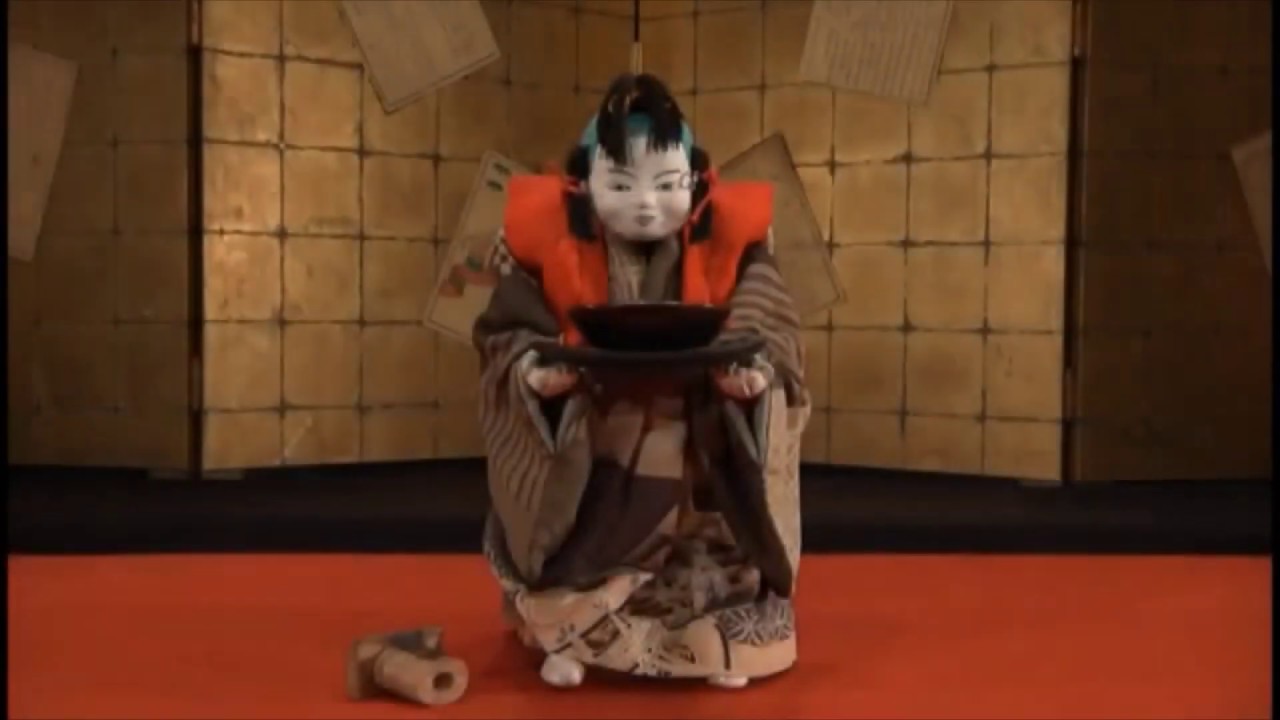 箱有り カラクリ人形　茶運人形 からくり人形コレクション】VOL.1 茶運び人形 KARAKURI PUPPET