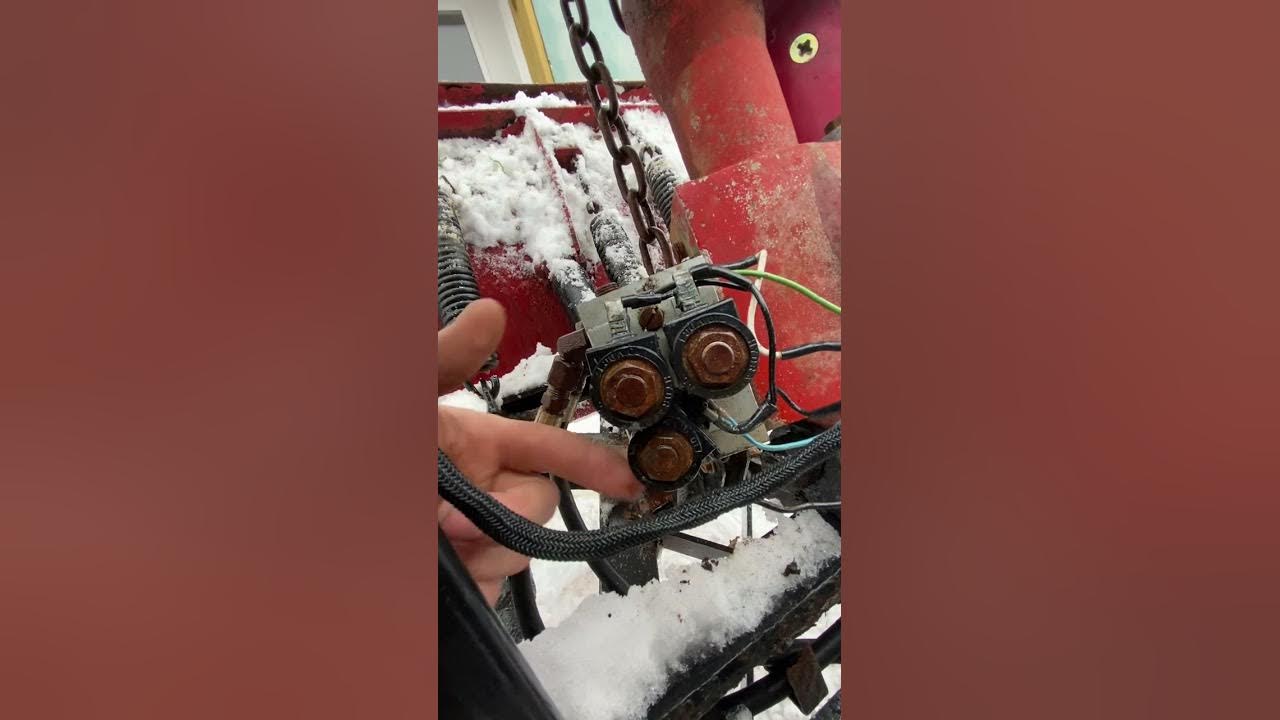 Western plow not moving left or right but will go up and down Easy Fix