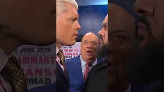 Whats Paul Heyman Doing At Smackdown???