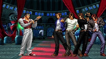 [KOF Mugen] Robert Keyser vs Kyo Kusanagi Team