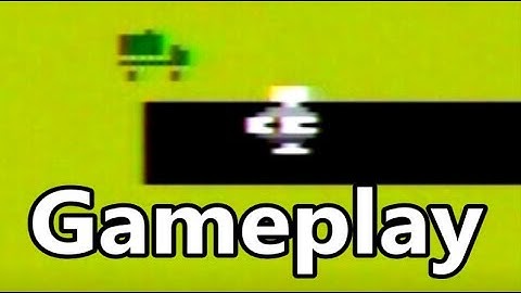 Planet Patrol Atari 2600 Gameplay