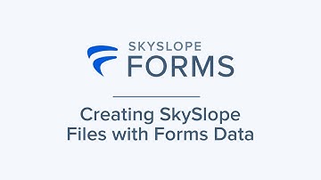 Creating SkySlope Listing and Transaction Files with Forms Data