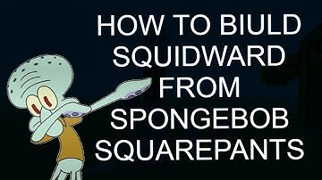 HOW TO BUILD SQUIDWARD IN MINECRAFT