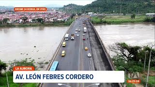 Los trabajos de renovación en la Av. León Febres Cordero, en Guayaquil, tomarán 8 meses
