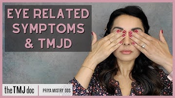 Eye Related Symptoms & TMJD - Priya Mistry, DDS (the TMJ doc) #tmjd #tmd #eyes