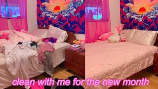 CLEAN WITH ME || clean my bedroom with me for fall 2020