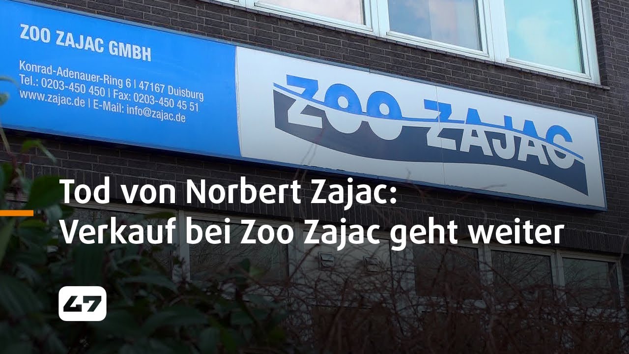 STUDIO 47 .live | TOD VON NORBERT ZAJAC: VERKAUF BEI ZOO ZAJAC GEHT WEITER