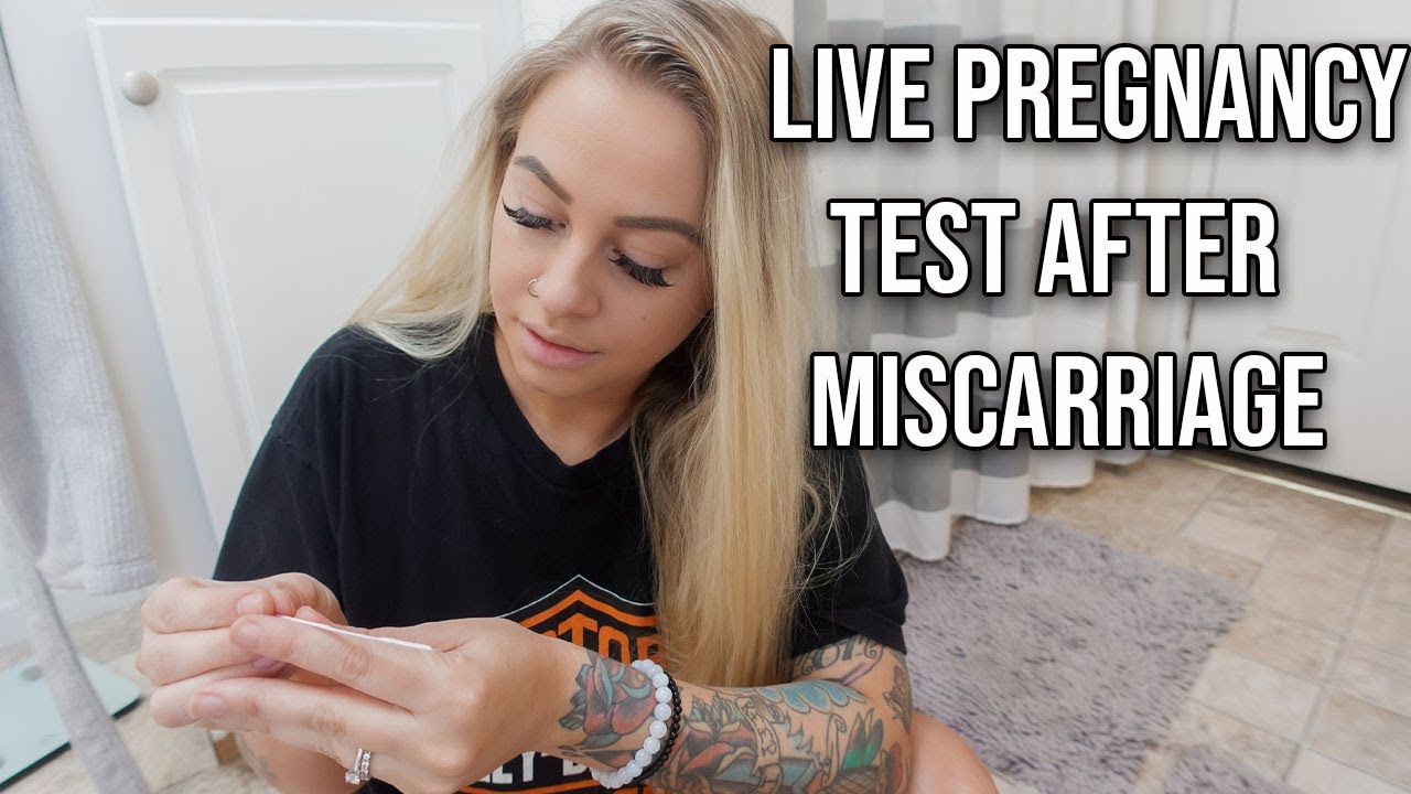 LIVE FIRST PREGNANCY TEST AFTER MISCARRIAGE 6 7 DPO CYCLE 3 TTC