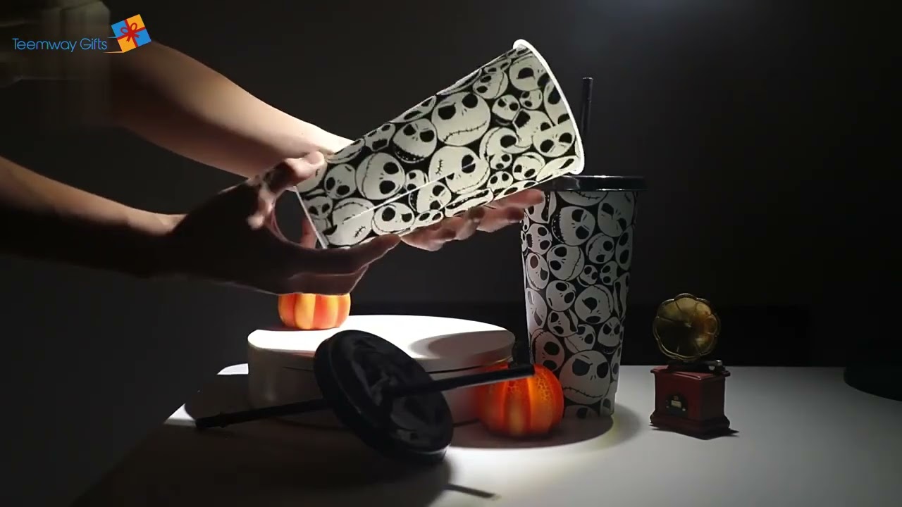 HPCC34 24oz Glow in The Dark & Color-Changing Cup - Double The Magic!