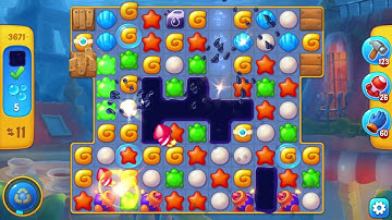 Fishdom 3671 Level - NO BooSTERS