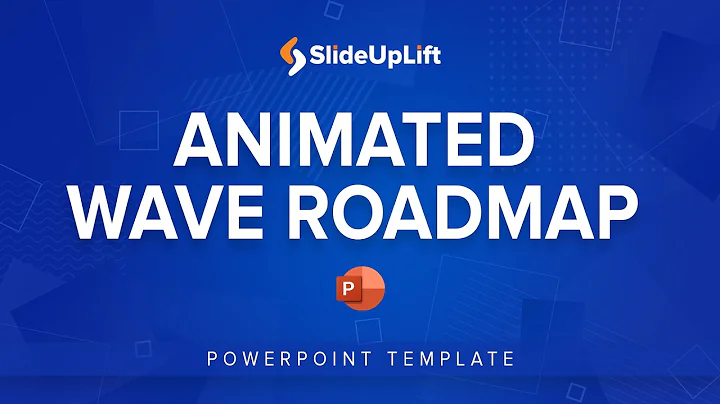 Animated Wave Roadmap PowerPoint Template