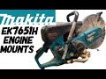 REPLACING BROKEN ENGINE MOUNTS ON A MAKITA M4 CONCRETE SAW