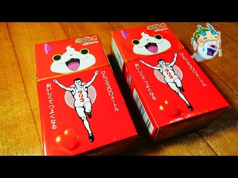 Opening] Yokai Watch x Caramel with Bonus - Glico - YouTube