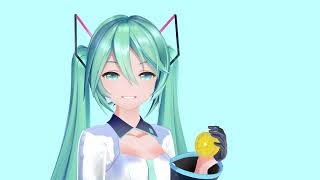 Hatsune Miku eats a lemon and dies