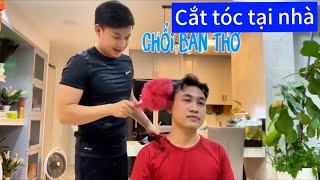 Tú cắt tóc cho Don .. có đứt lỗ tai không nè ???? 😅😅😅