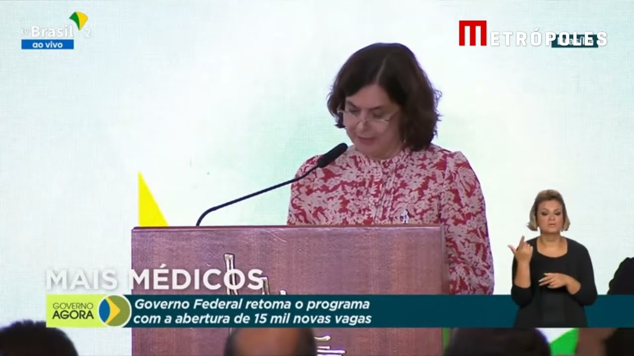 Governo retoma Programa Mais Médicos com 15 mil novas vagas