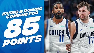 Kyrie Irving Drops SEASON-HIGH \& Luka Doncic Drops A Huge DOUBLE-DOUBLE! 🔥| April 7, 2024