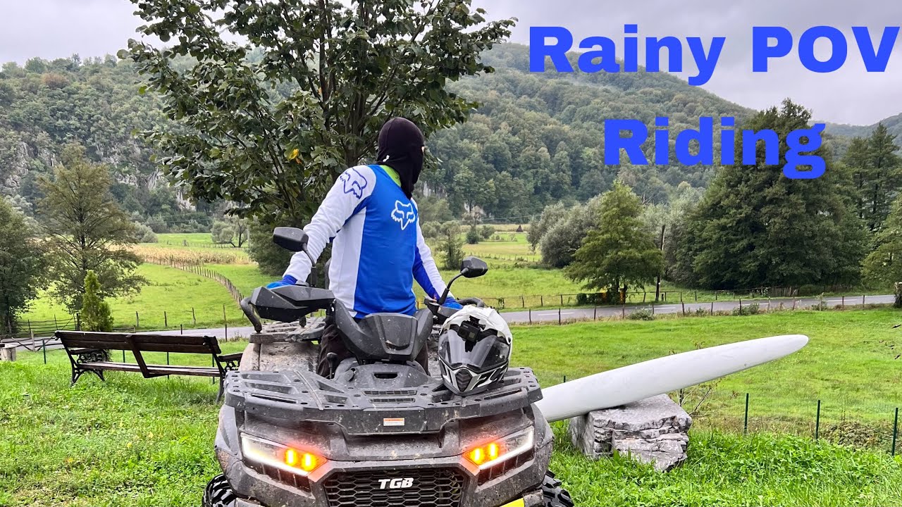 Rainy POV Riding in Romania (TGB Blade 1000 LTX)