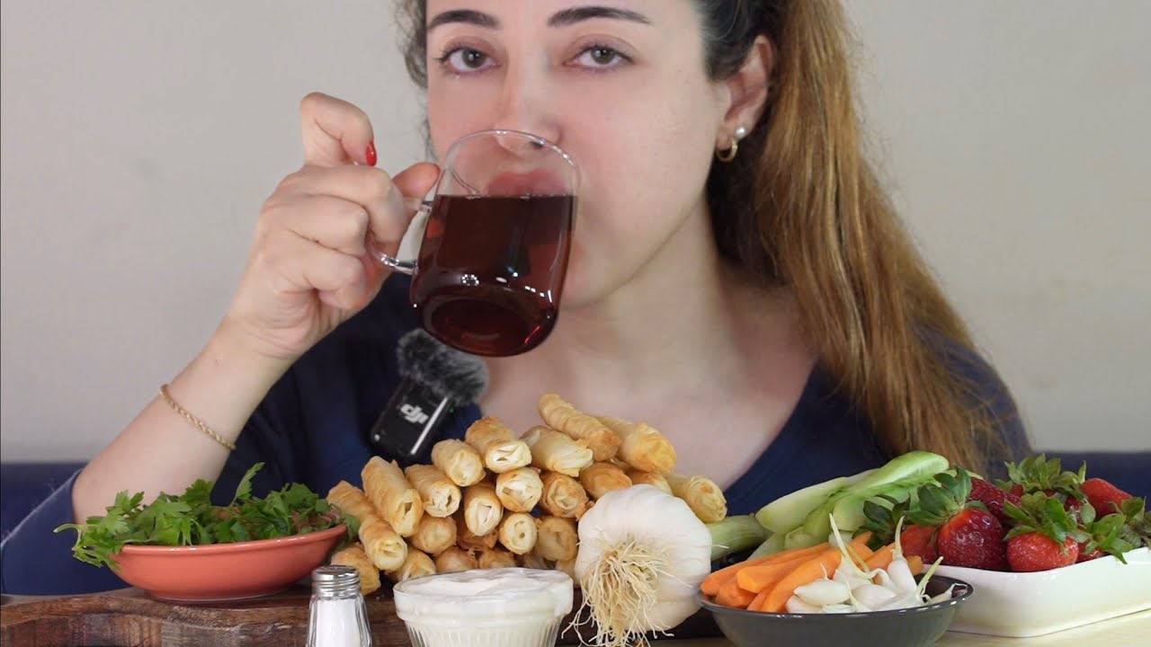 Crispy Cheese Rolls Mukbang | Cozy Silent Vlog & ASMR Eating Sounds