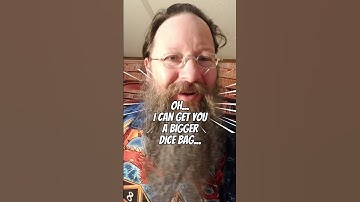 Bigger Dice Bag #shorts for Dungeons and Dragons (crown royal makes the BEST dice bags!)