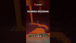 I Found The Funniest FAKE Minecraft Speedrun…