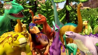 Dinosaur train is about a curious young tyrannosaurus rex named buddy
who, together with his adopted pteranodon family, takes the to explore
h...