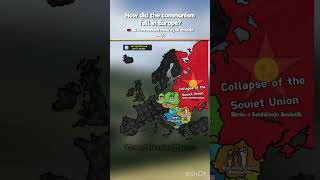 How did the communism fell in Europe? #mapping #maps #history #facts #geographythroughmaps