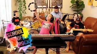 Colt Clark and the Quarantine Kids play "School of Rock"