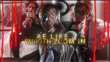 AE LIKE SMOOTH 💀 ZOOM IN TUTORIAL IN ALIGHT MOTION ✅