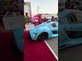 SCG 004c No.706 Glickenhaus Race Car hits the fence when leaving the 2026 Miami Concours