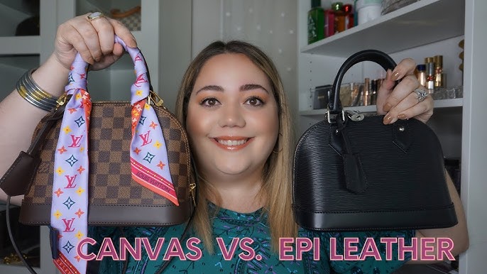 Louis Vuitton Alma BB Epi leather full review + wear and tear +