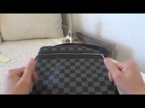 UNBOXING ALIEXPRESS SACOCHE LOUIS VUITTON NOIR - YouTube