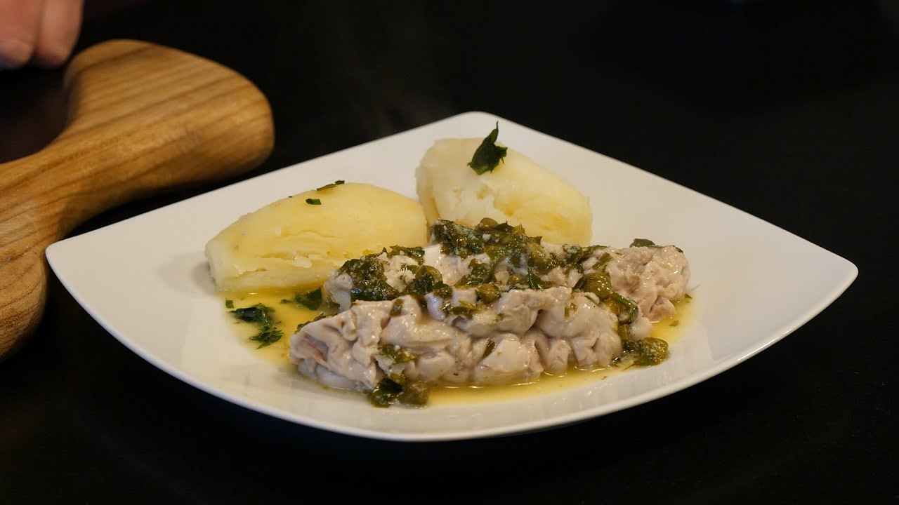Cuisson De La Cervelle De Porc