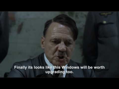 Hitler plans to upgrade to Windows 7