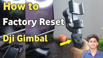 How to factory reset dji osmo gimbal | Error issue problem solved dji gimbal