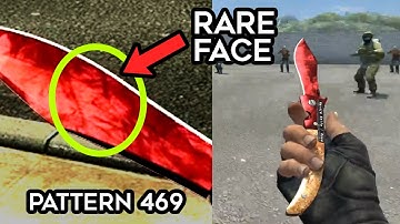 Navaja RUBY RARE "face" pattern! #shorts