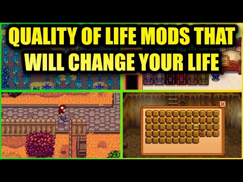 Top 5 Quality Of Life Mods In Stardew Valley in 2021