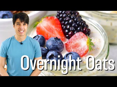 Easy, Gluten-Free Overnight Oats (4 FLAVORS!) - Meaningful Eats