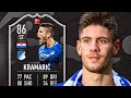 100% DESERVED! 😉 86 POTM KRAMARIC PLAYER REVIEW! - FIFA 21 Ultimate Team