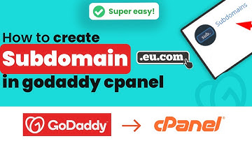 How to create subdomain in cPanel GoDaddy 2024 | Initial Solution