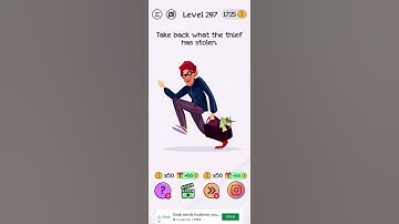 Braindom level 297 walk through solution