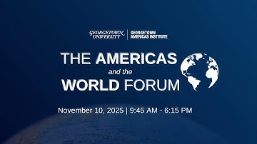 Keynote Remarks: Technology & Global Inequality in the Age of AI (The Americas and the World Forum)