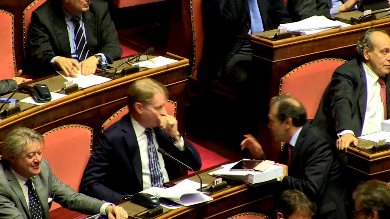 Ddl Cirinnà, scontro Giovanardi-Grasso in Senato