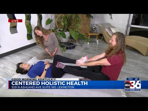 Out There with Kim Goes to Centered Holistic Health Where Kim...Falls Asleep!